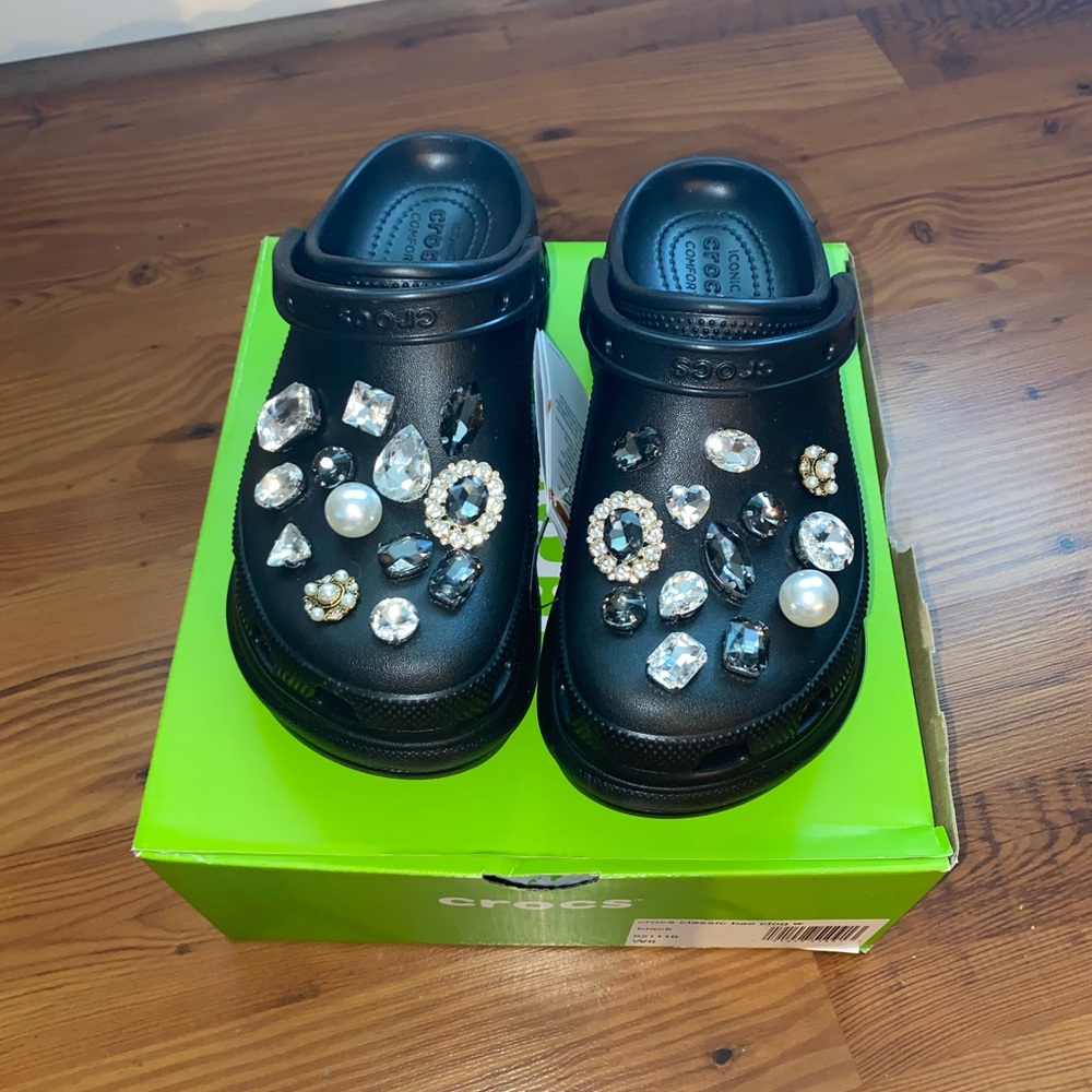 Crocs Classic Bae Clog Jeweled Bling